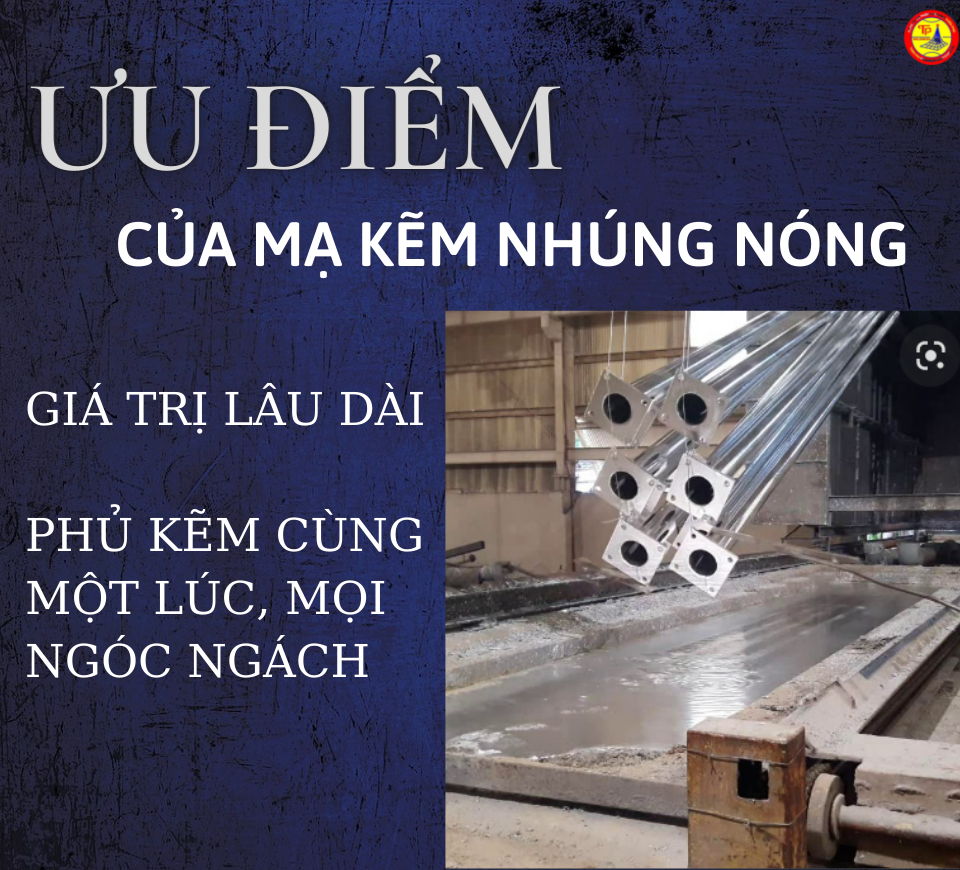 Ưu Điểm Của Mạ Kẽm Nhúng Nóng